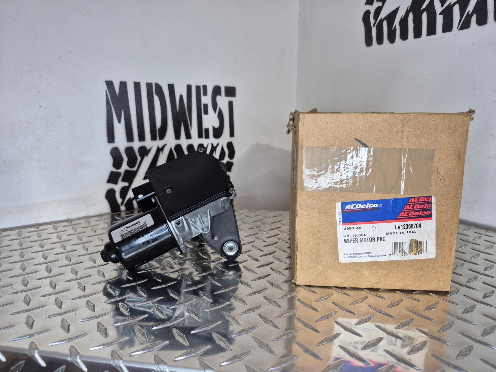 GM 12368704 Wiper Motor 1994 To 05 Astro/Safari
