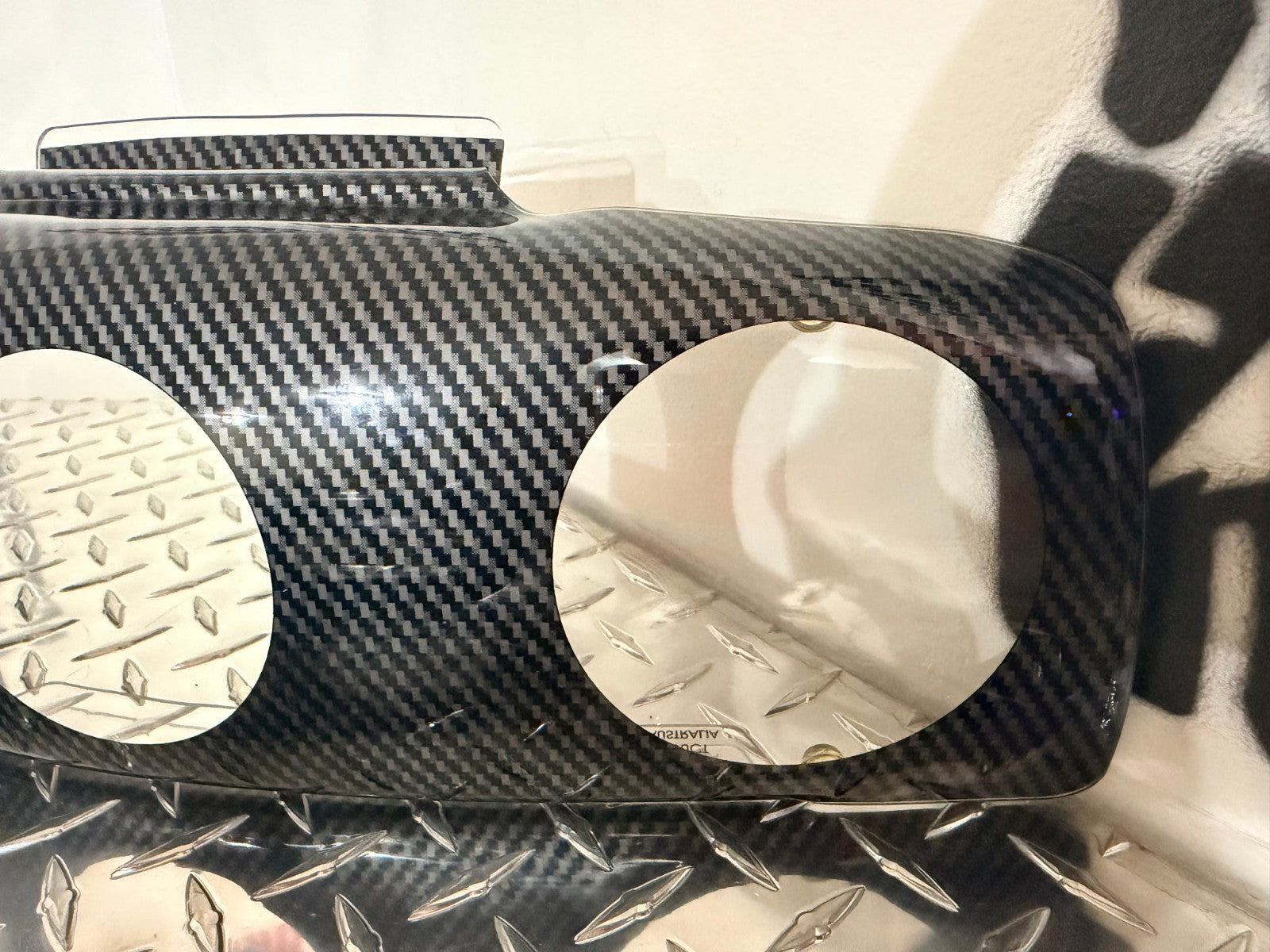 1999-06 GMC Sierra Yukon 3D Carbon Fiber Headlight Covers