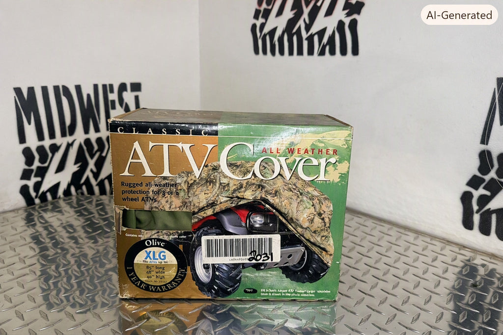 Classic Accessories ATV XLG Storage Cover All Weather w/Storage Bag -Olive