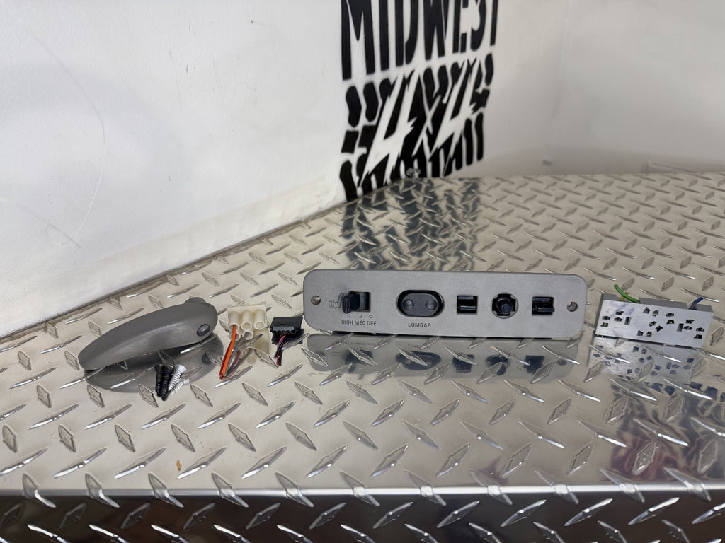 1995-02 Chevy GMC C/K Silverado Sierra OEM Heated Seat Switch Driver+Passenger