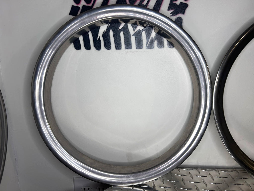 1988-02 Chevy GMC C/K 2500 3500 Wheel Trim Beauty Ring 16" Chrome OEM 4 Set