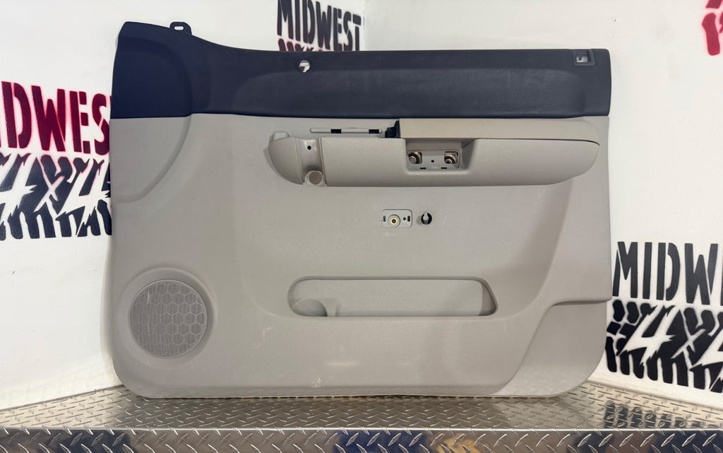 2007-09 Sierra Silverado Front Passenger Door Panel OEM