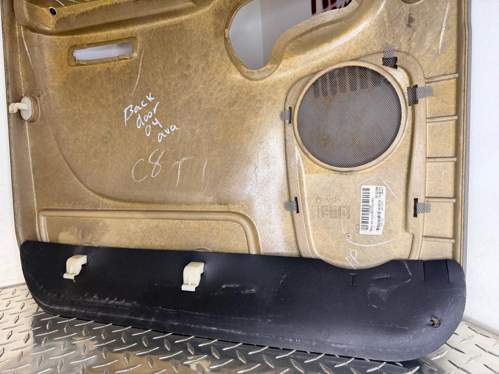 2003-06 Silverado Sierra Rear Right Door Panel OEM Yukon Escalade
