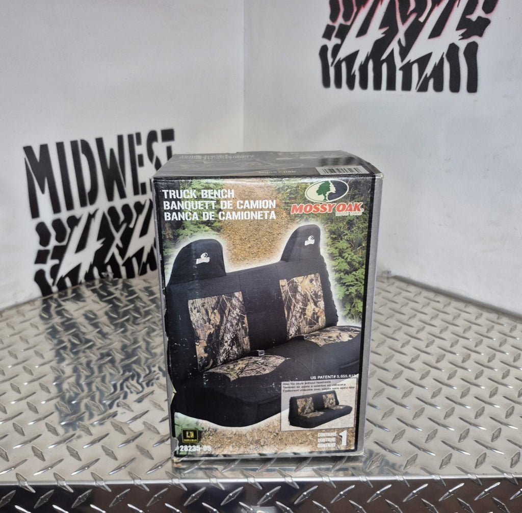Saddleman Mossy Oak Heavy Duty Camo Truck Bench Seat Cover
