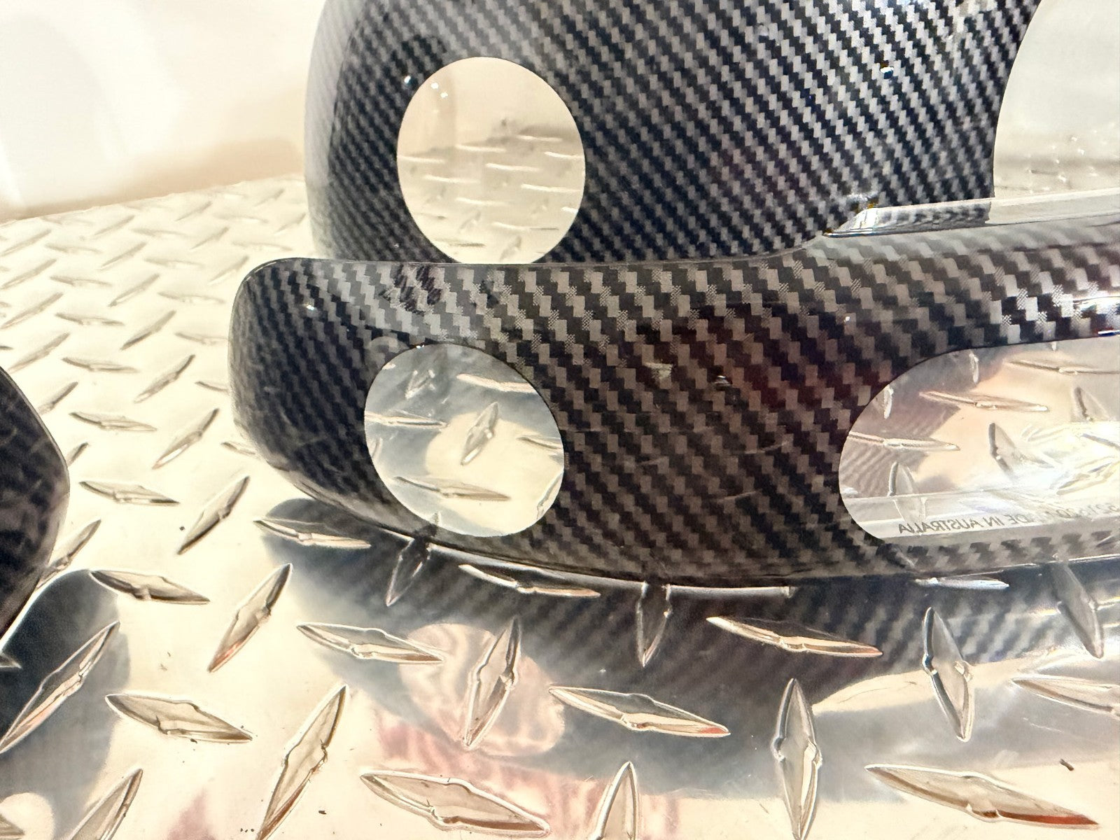 1999-06 GMC Sierra Yukon 3D Carbon Fiber Headlight Covers