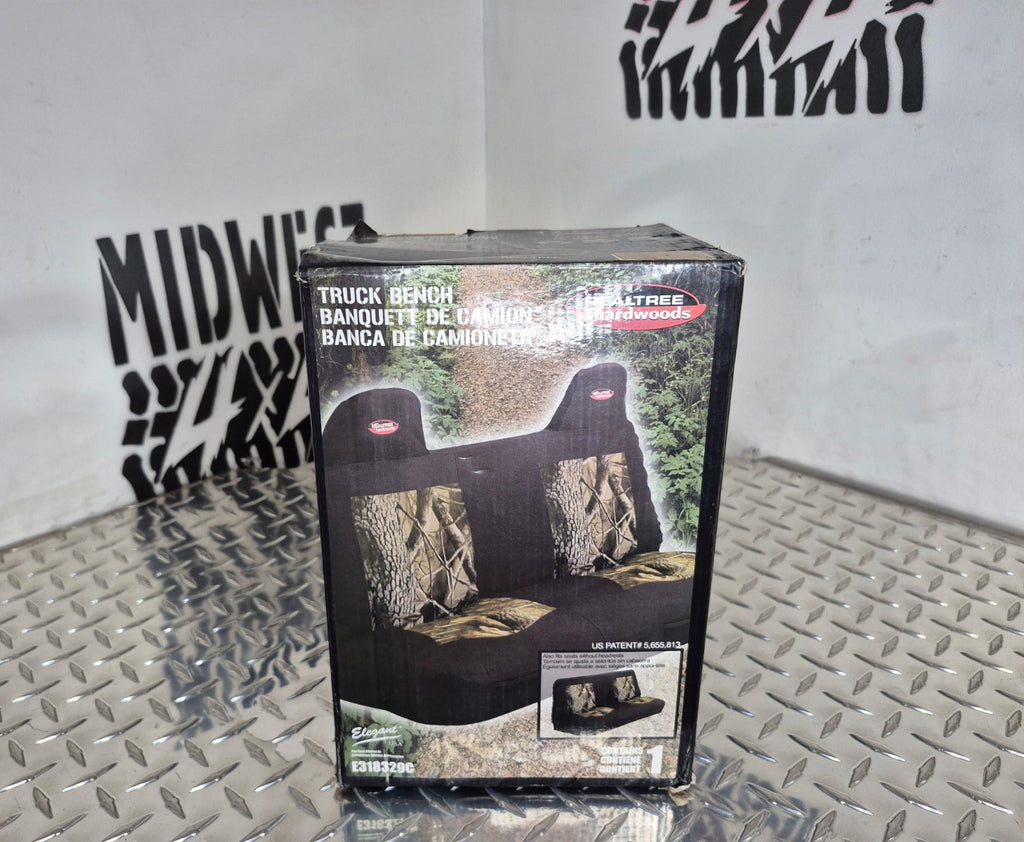 Saddleman Real Tree Hardwoods Heavy Duty Camo Truck Bench Seat Cover
