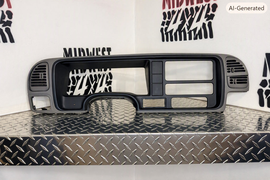 1995-99 Chevy GMC C/K Silverado Sierra Yukon Dash Bezel Cluster Trim OEM