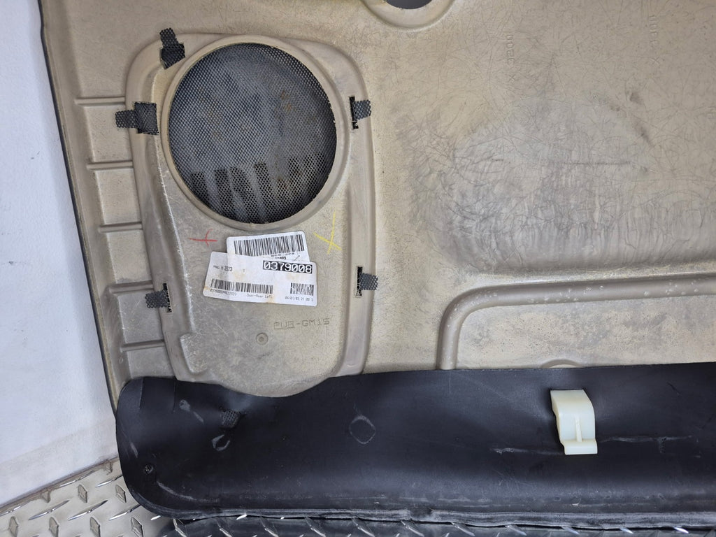 2003-06 Silverado/Sierra Rear Left (Driver Side) Door Panel OEM