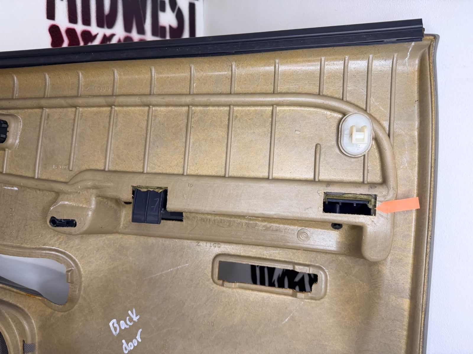 2003-06 Silverado/Sierra Rear Left Door Panel OEM Yukon Escalade