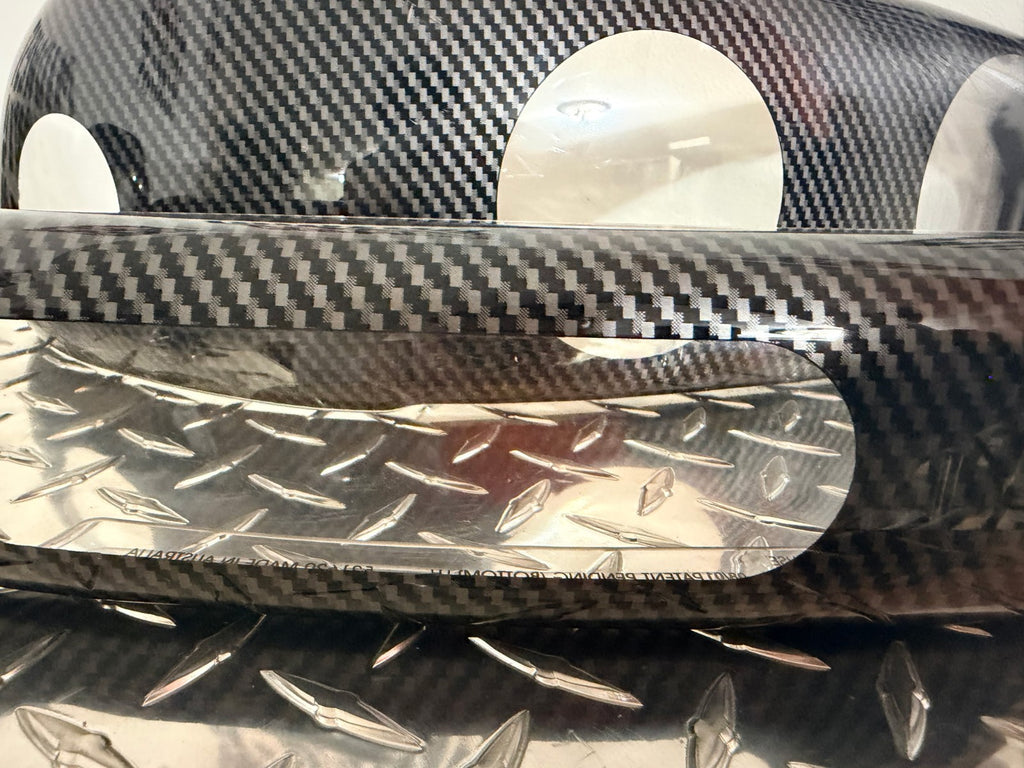1999-06 GMC Sierra Yukon 3D Carbon Fiber Headlight Covers