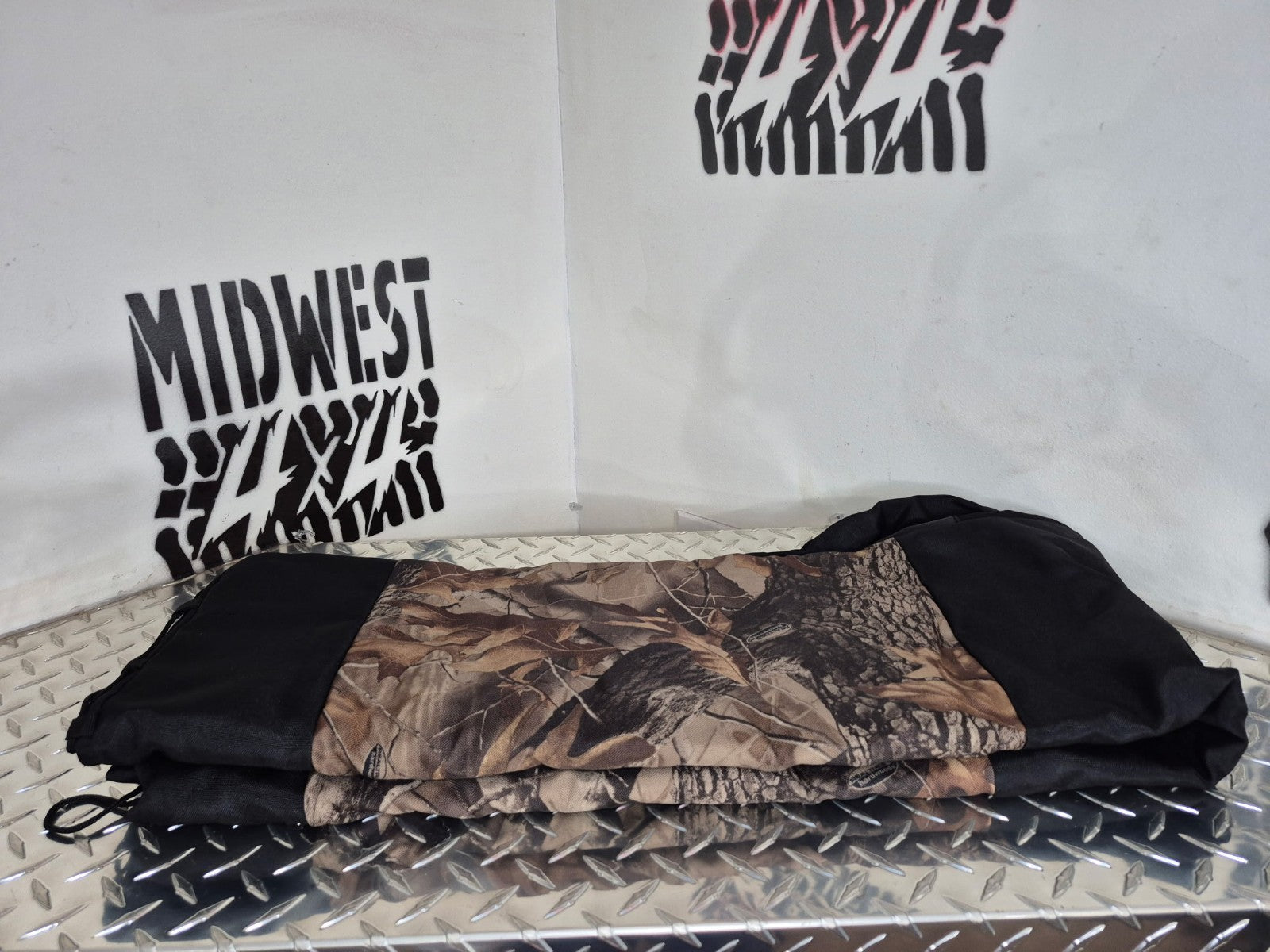 Saddleman Real Tree Hardwoods Heavy Duty Camo Truck Bench Seat Cover