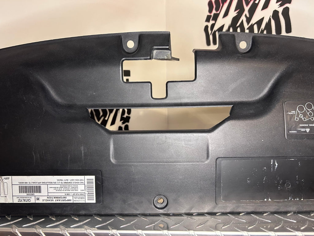 1999-02 Chevy GMC Upper Radiator/Core Support Cover Silverado Sierra OEM