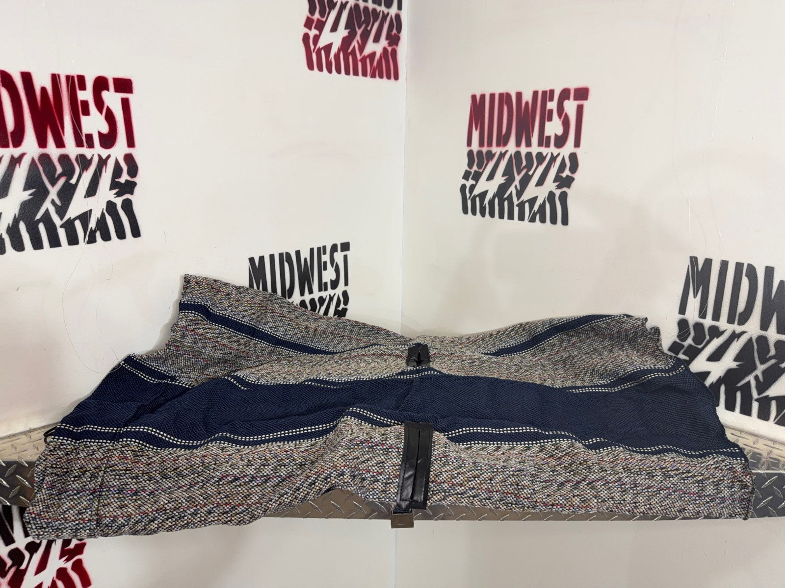 Saddleman Rugged Saddle Blanket Truck Bench Seat Cover- Navy Blue 02252-03