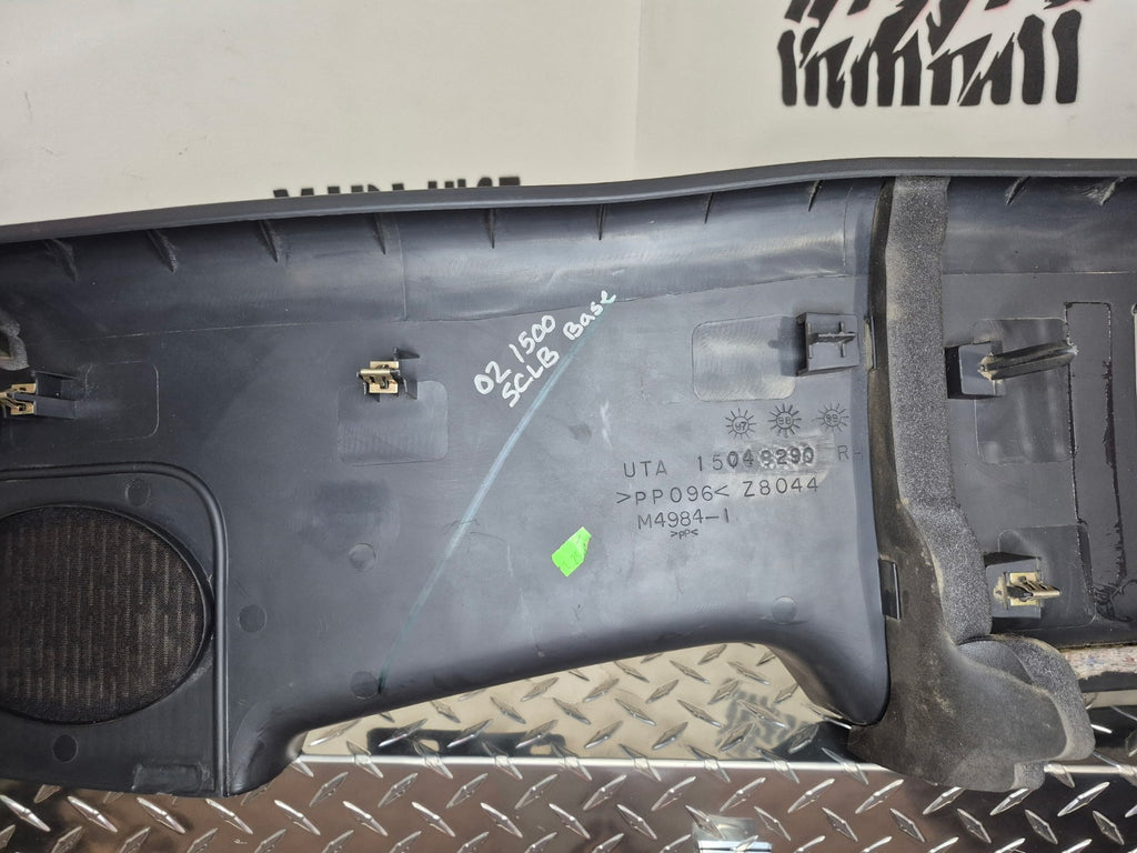 1999-02 Chevy Silverado GMC Sierra Rear Right Passenger Side Inner B-pillar Trim