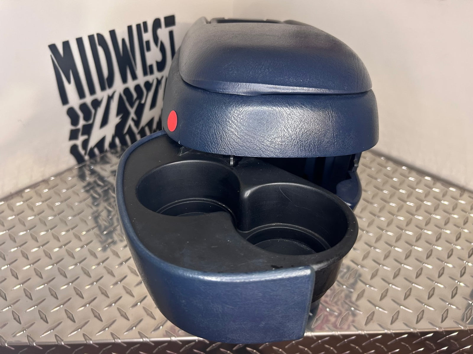 1995-99 Chevy GMC C/K 1500 2500 Floor Center Console OEM Suburban Silverado Blue