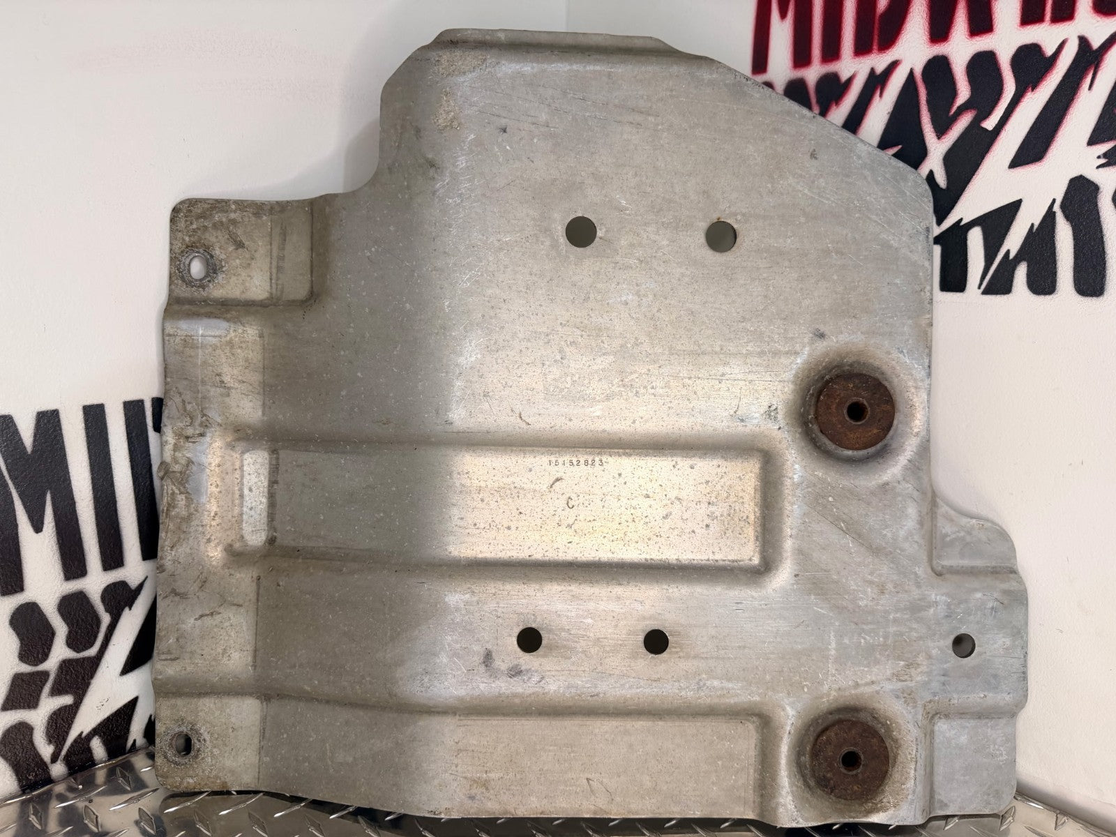 1999-10 Silverado Sierra 2500HD 3500HD Powertrain Skid Plate Diesel Gas OEM