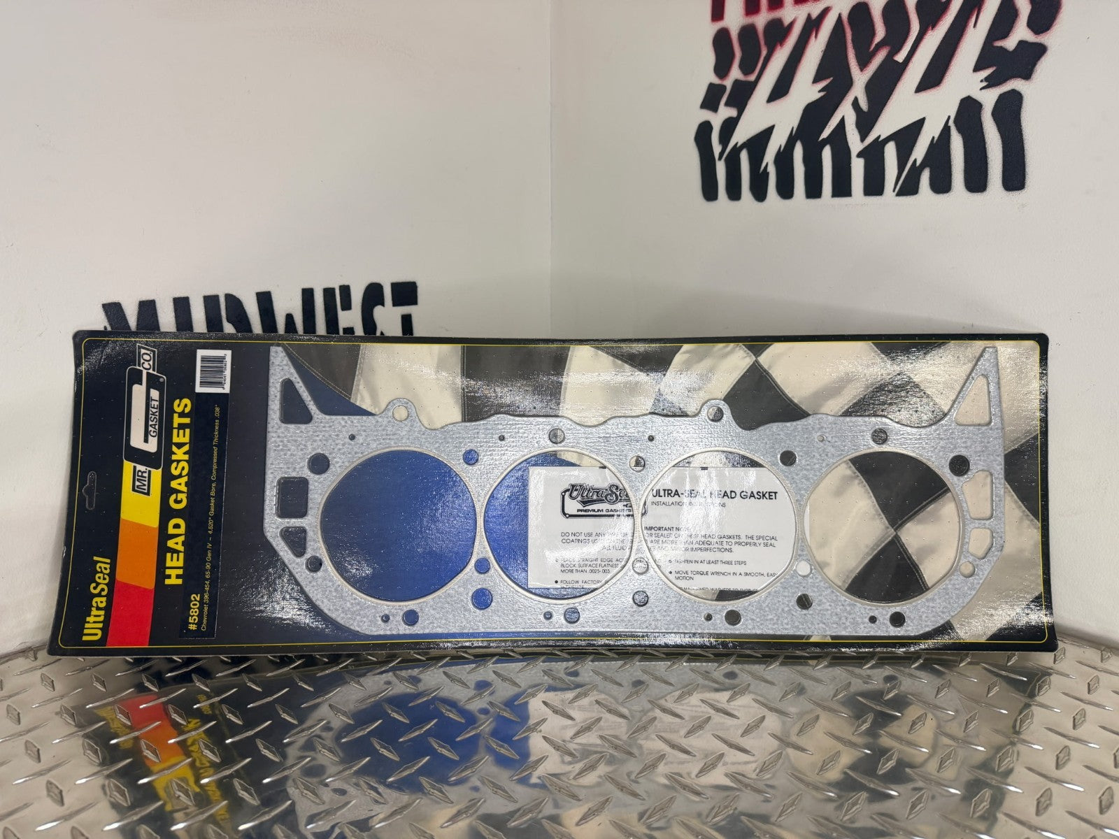 1965-90 Chevy Big Block Head Gasket Set-2 Pairs BBC 396/454 Mr Gasket 5802