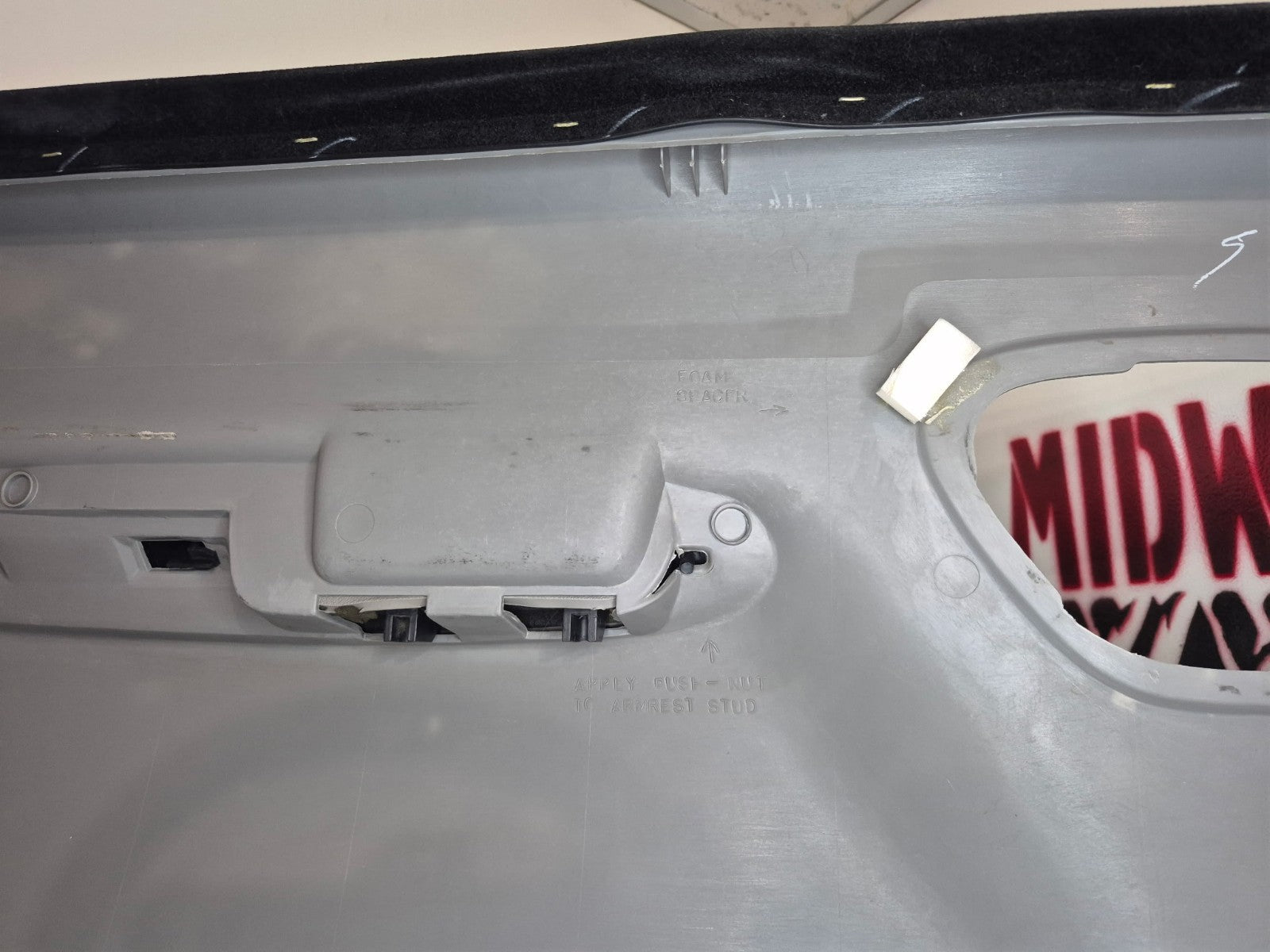 1995-98 OBS Chevy/GMC C/K 1500-3500 Right Passenger Door Panel OEM Man. Window