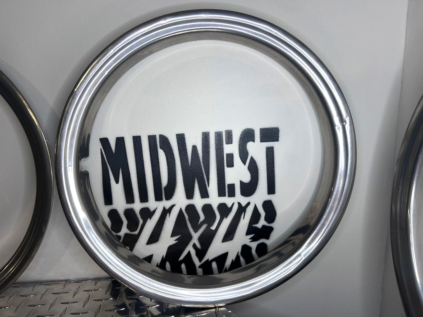 1988-02 Chevy GMC C/K 2500 3500 Wheel Trim Beauty Ring 16" Chrome OEM 4 Set