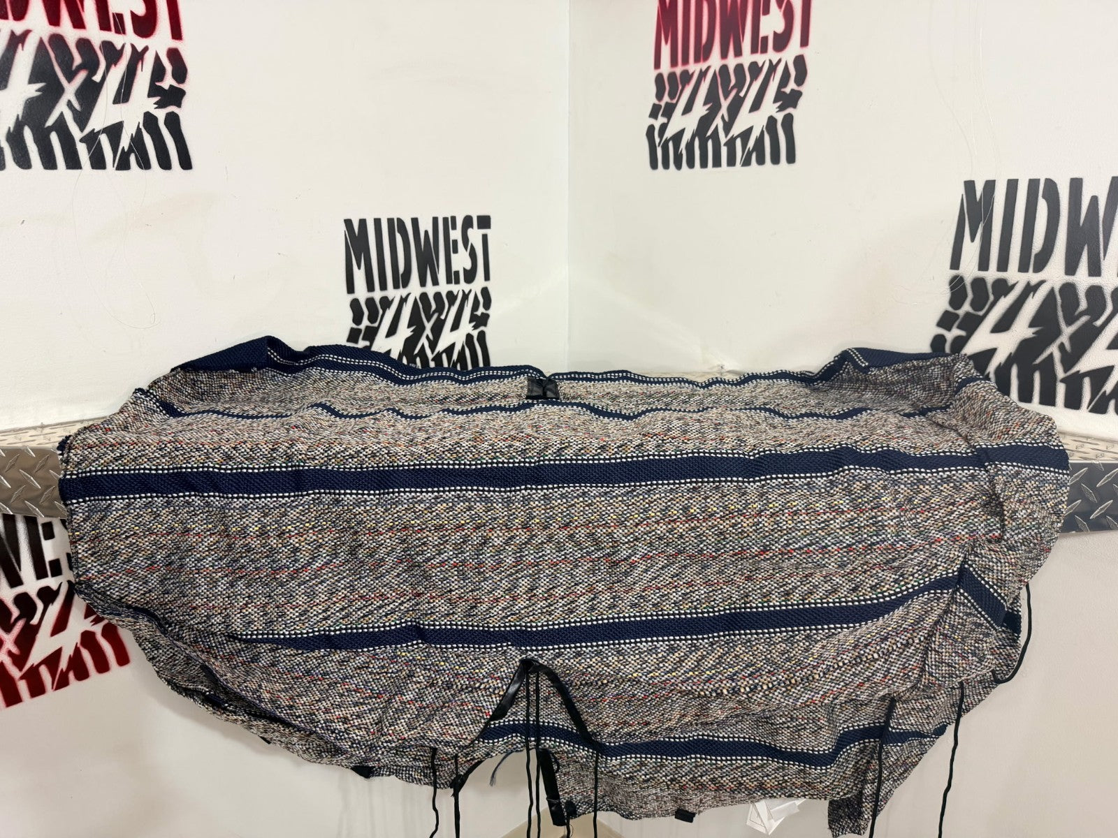 Saddleman Rugged Saddle Blanket Truck Bench Seat Cover- Navy Blue 02252-03