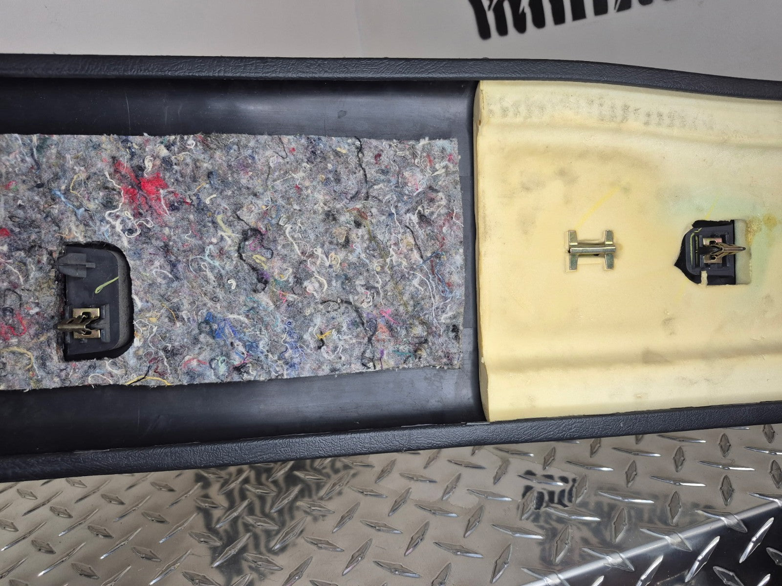 1999-06 Silverado Sierra Suburban B Pillar Trim Panel LH Crew Cab OEM Graphite