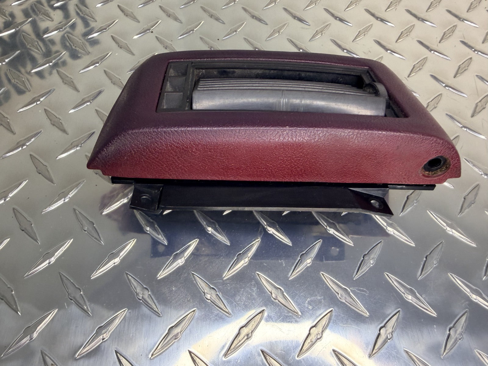 1988-1994 OBS Chevy/GMC C/K Gauge Cluster Dash Bezel Trim Set +Fuse/Vent -Maroon