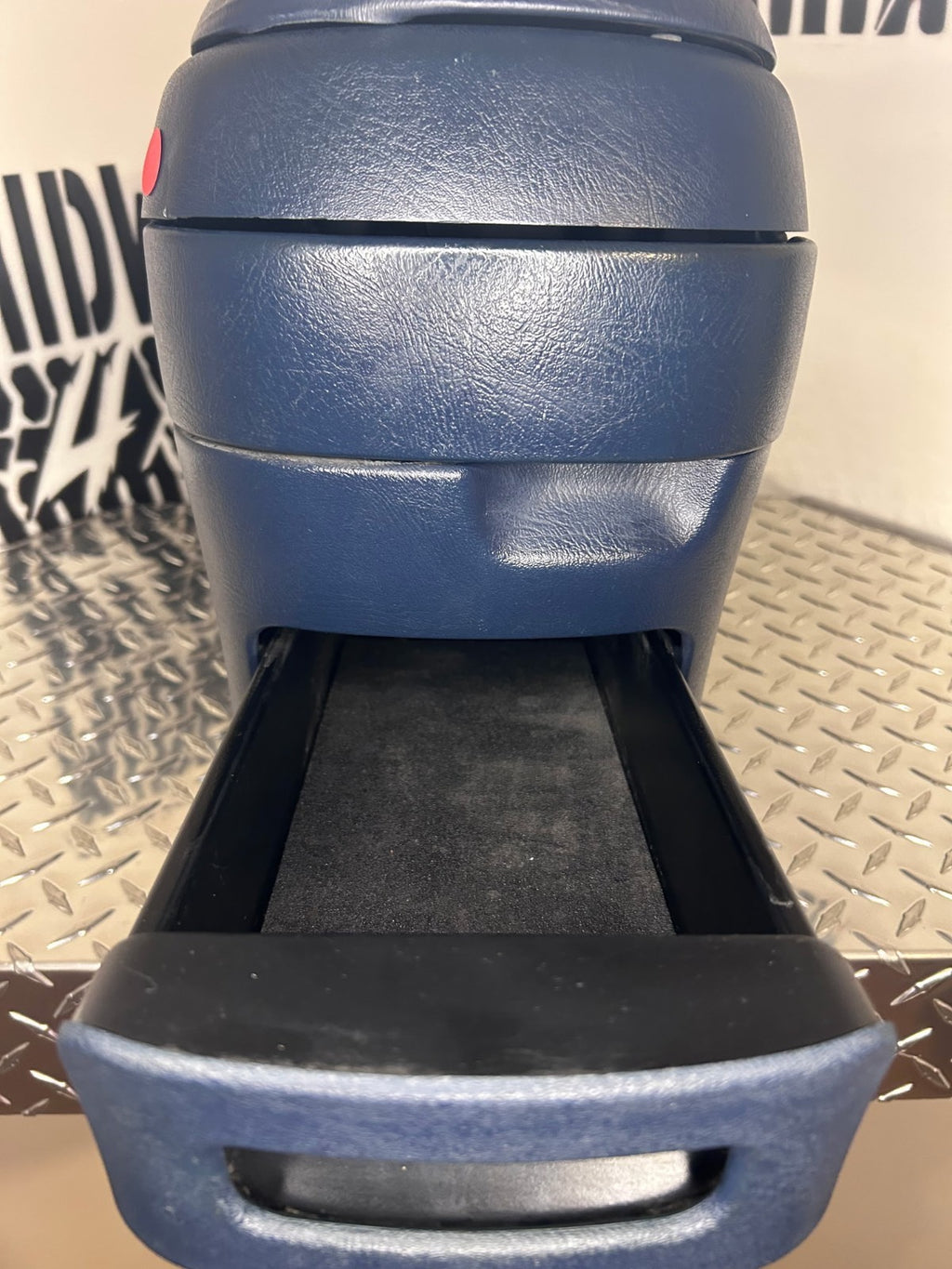 1995-99 Chevy GMC C/K 1500 2500 Floor Center Console OEM Suburban Silverado Blue