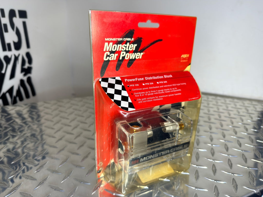 Monster Car Audio PowerFuse Distribution Block PFD 12A Power Fuse