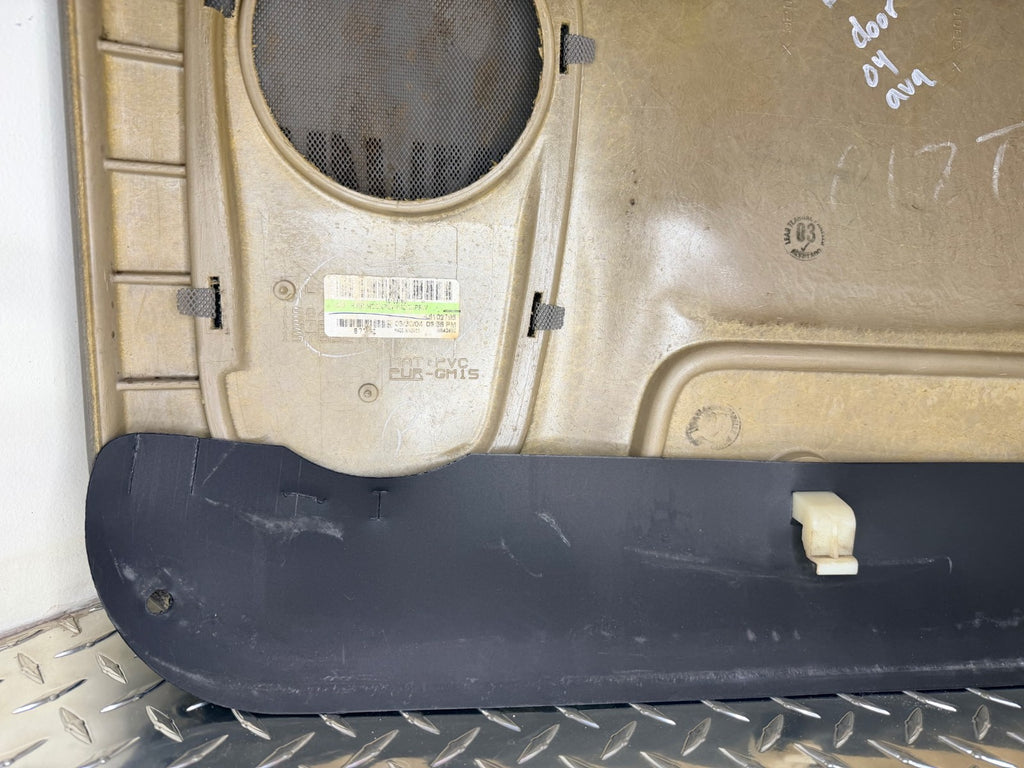 2003-06 Silverado/Sierra Rear Left Door Panel OEM Yukon Escalade