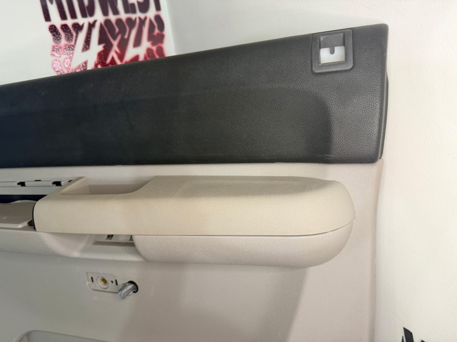 2007-09 Sierra Silverado Front Passenger Door Panel OEM