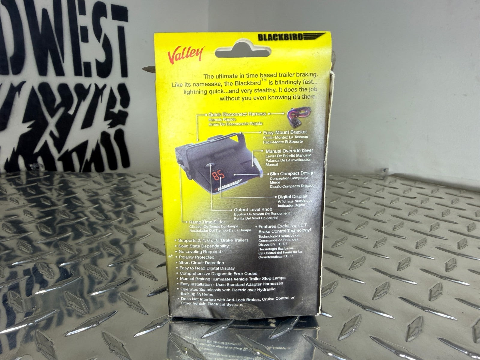 Valley Blackbird 1 to 4 Axle Electric Trailer Brake Controller - 32812