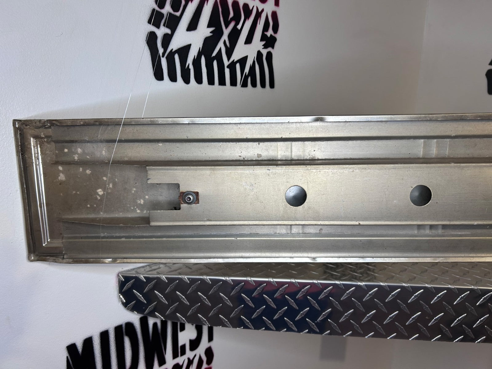 1981-89 GMC C/K R/V Tailgate Band Trim Panel OEM Square Body Sierra