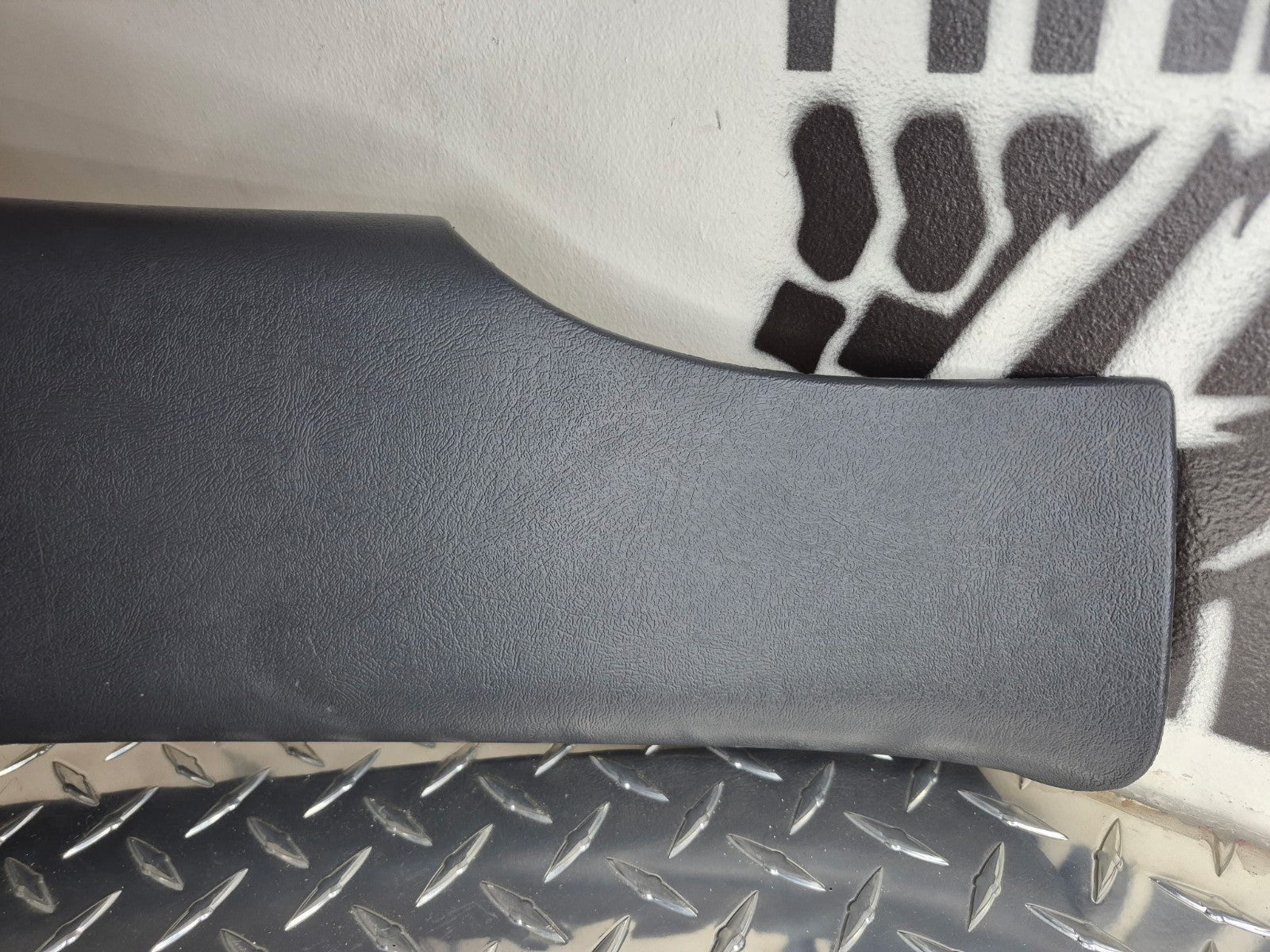 1999-06 Silverado Sierra Suburban B Pillar Trim Panel LH Crew Cab OEM Graphite