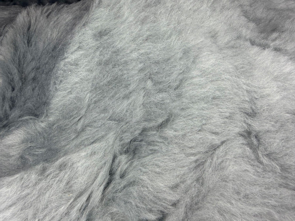 Saddleman High Back Bucket Seat Cover (Single)- Gray Ultra Fur 09651-14