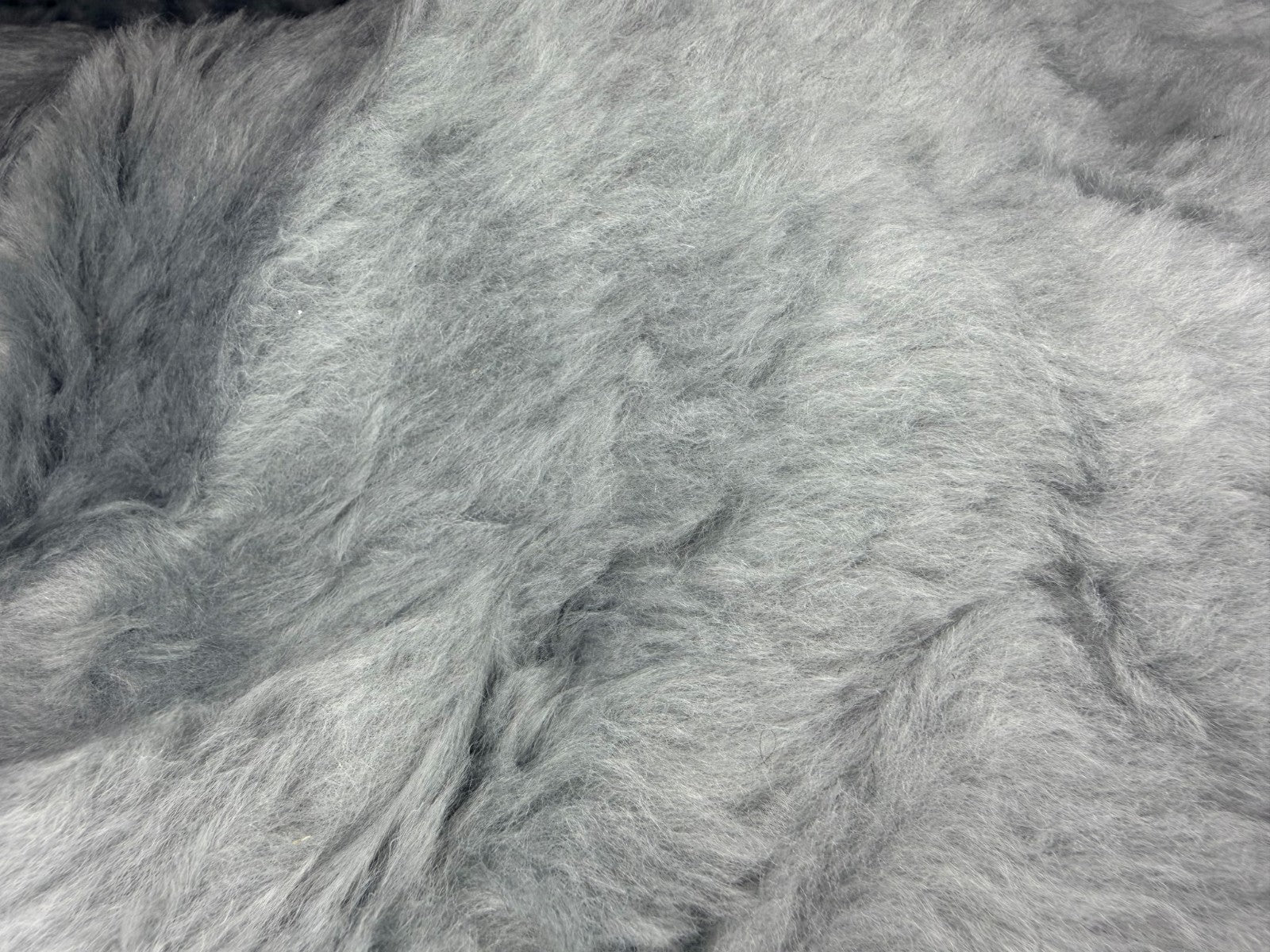 Saddleman High Back Bucket Seat Cover (Single)- Gray Ultra Fur 09651-14