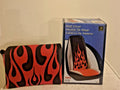 Vintage Saddleman High Back Bucket Seat Covers (Single)- Red Flame 19603-06