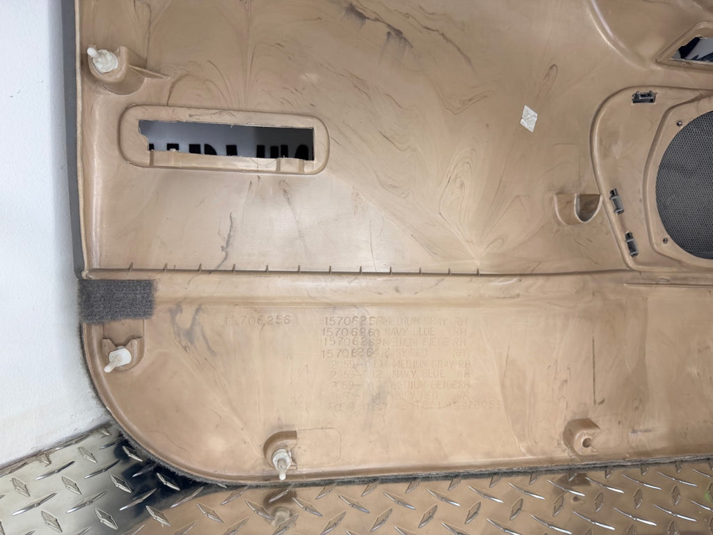 1995-99 Chevy/GMC C/K 2500/3500 Suburban Escalade Rear Right Door Panel OEM