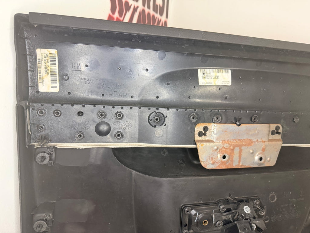 2007-13 Silverado/Sierra Rear Left Driver Side Door Panel Crew Cab OEM